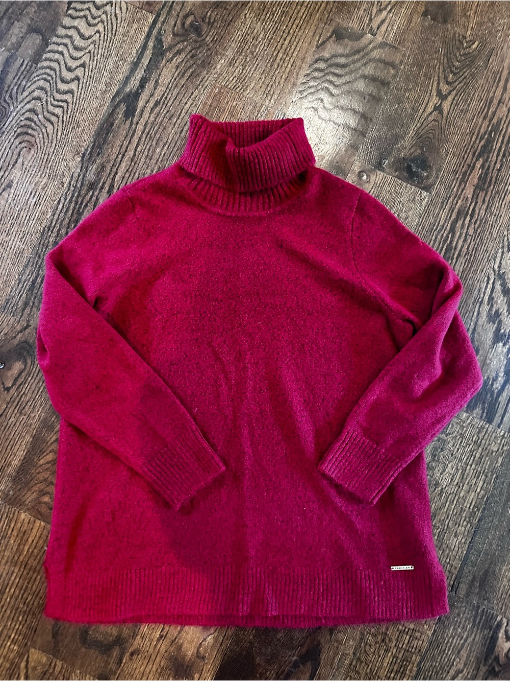 Red Turtleneck Sweater - Anne Klein